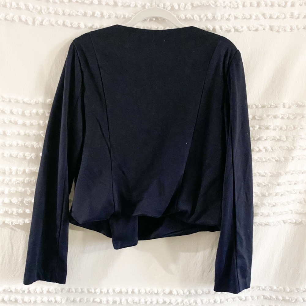 Timing navy blue double breasted soft blazer l - Picture 5 of 5